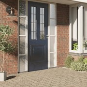 vidaXL Película para janela fosca 60x1000 cm PVC padrão arco-íris 3D