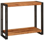 vidaXL Aparador Castanho 90 x 33 x 75 cm Madeira de acácia maciça
