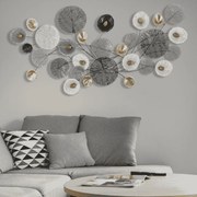 PAINEL DE FERRO 3D CM 135X7,5X69 CORES MISTURADAS