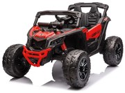 Buggy ELÉTRICO INFANTIL Can AM Maverick Mini UTV 24V 4x4 MP4 Vermelho