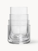 Copos de cristal Nesting, conjunto de 4
