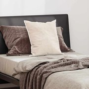 vidaXL Almofada com travesseiro Branco 50 x 50 cm Pena