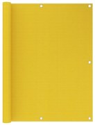 Tela de varanda 120x400 cm PEAD amarelo