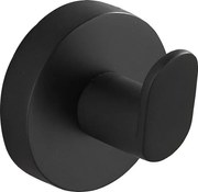 Mexen Tiber gancho para toalha, preto - 7050535-70