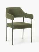 Cadeira de jantar em bombazina Zoe