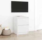 vidaXL Móvel de TV 40x35x54 cm derivados de madeira branco
