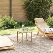 vidaXL Mesa de Chaise Longue 40x40x36 cm em Madeira de Pinus Tratada