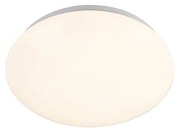 Candeeiro de teto moderno branco com LED 8W - Tiho Moderno