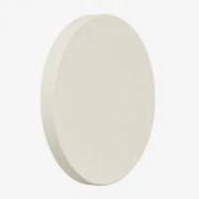 Arizona Aço Inoxidável Led Outdoor Wall Sconce Gardénia Branco & Ø18 Cm - Sklum