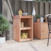 vidaXL Armário de Cozinha Externa 55x55x92 cm Madeira Sólida de Douglas