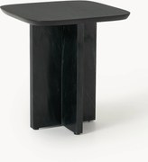 Mesa de apoio em madeira de carvalho e mármore Naida