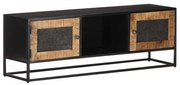 vidaXL Móvel de TV 120x30x40 cm madeira de mangueira áspera