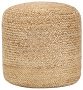 vidaXL Pufe artesanal 40x45 cm juta