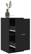 vidaXL Armário boticário 40x41x77,5 cm derivados de madeira preto