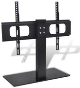 vidaXL Suporte de TV com base de ferro preto 32"-70"