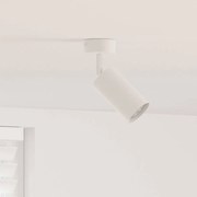 vidaXL Foco de Teto 1 Via Ajustável Branco GU10
