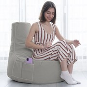 Pufe de Jardim EVA Sport – Fumado – 70x80x35 cm | Tribo Home