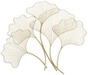 PAINEL DE FERRO FOLHA GLAM 79X5X68 CM