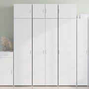 vidaXL Armário alto 70x42,5x185 cm derivados de madeira branco