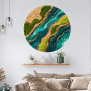 Autocolante musgo - Forest river