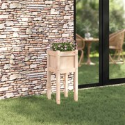 vidaXL Vaso de Jardim Natura 31 x 31 x 70 cm