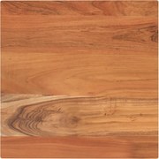 vidaXL Tampo de mesa quadrado 60x60x3,8 cm madeira de acácia maciça