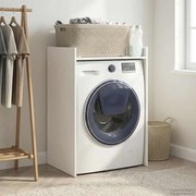vidaXL Armário para Máquina de Lavar Branco 67,5 x 48 x 97 cm