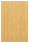 vidaXL Tampo de mesa 60x100x1,5 cm bambu