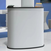 VidaXL Balcão para feiras dobrável 90x48x93 cm derivados de madeira