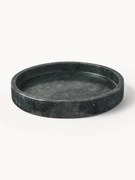 Tabuleiro decorativo em mármore Venice, Ø 25 cm