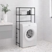vidaXL Estante arrumação p/ máquina de lavar 2 prat. 69x28x143cm ferro