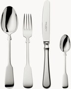 Conjunto de talheres artesanais muito polidos Spaten, vários tamanhos