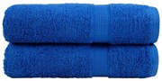 Toalhas de banho premium SOLUND 2 pcs 70x140 cm 600 gsm azul