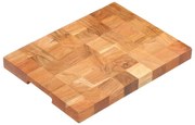 vidaXL Tábua de cortar 40x30x3,8 cm madeira de acácia maciça