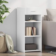 vidaXL Aparador 40x42,5x93 cm derivados de madeira branco