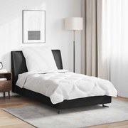 vidaXL Conjunto de Edredom com travesseiro 2 pcs Branco Microfibra