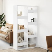 vidaXL Divisória 100x33x175 cm derivados de madeira branco