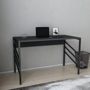 Secretária Josephine – Preto Antracite – 120 cm x 60 cm x 74,8 cm