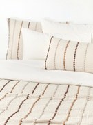 Capa de edredão em percal de algodão Arabella