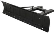vidaXL Limpa-neves para empilhador 150x38 cm preto