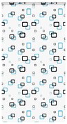 vidaXL Rolo de Duche Estores com 130x240 cm Largura Tecido 126 cm