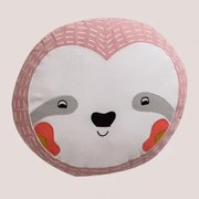 Almofada Em Algodão Skiper Kids Urso De Preguiça - Sklum