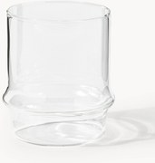 Copos artesanais empilháveis em vidro borossilicato Josh, conjunto de 4