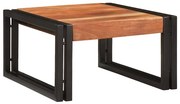 vidaXL Prateleira de Banheiro com prateleira Castanho 40 x 50 x 23 cm