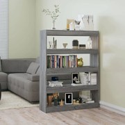 vidaXL Estante/divisória 100x30x135 cm cor sonoma cinza