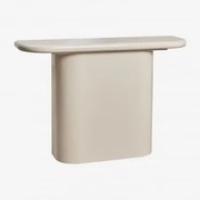 Consola De Entrada 120x35 Cm Em Mdf Istanbul Tapioca Bege - Sklum