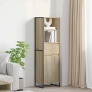 vidaXL Gabinete de Livros Sonoma 43 x 36 x 150.5 cm Madeira processada