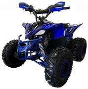 MINI MOTO 4 INFANTIL GASOLINA 125cc MTR KF8 AZUL