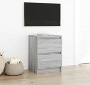 vidaXL Móvel de TV 40x35x54 cm derivados de madeira cinzento sonoma