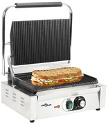 vidaXL Grelhador sanduicheira Panini 2200 W 43x30,5x20 cm